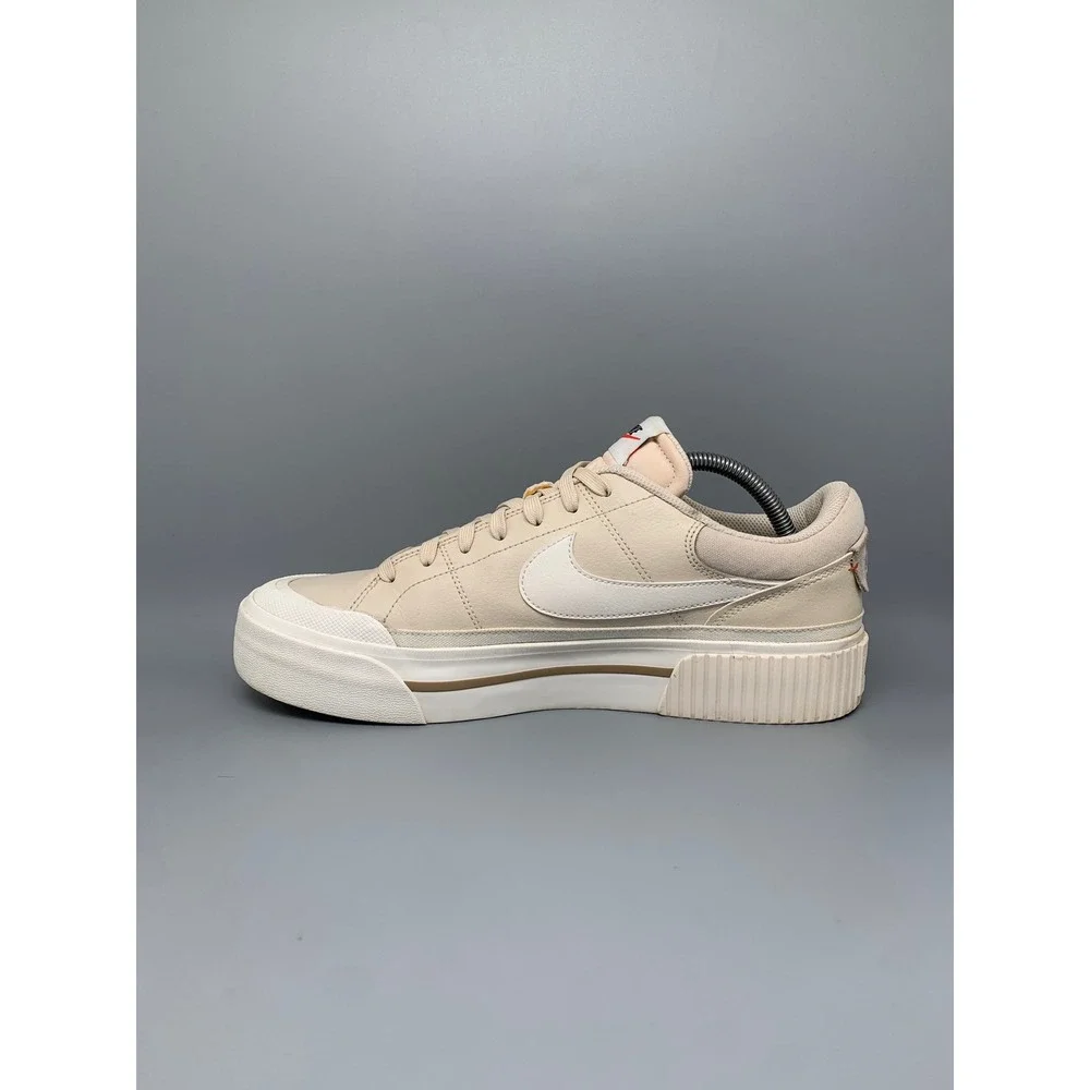Nike Court Legacy Lift Sanddrift‎ Shoes DM7590-200 Women's Sz 12